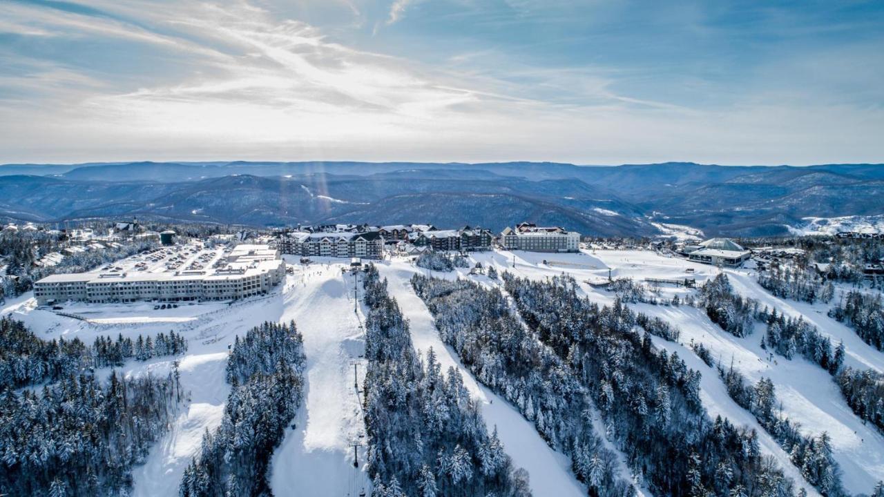 Dunmore Allegheny Spg - Cozy Condo Ski From Our Patio المظهر الخارجي الصورة